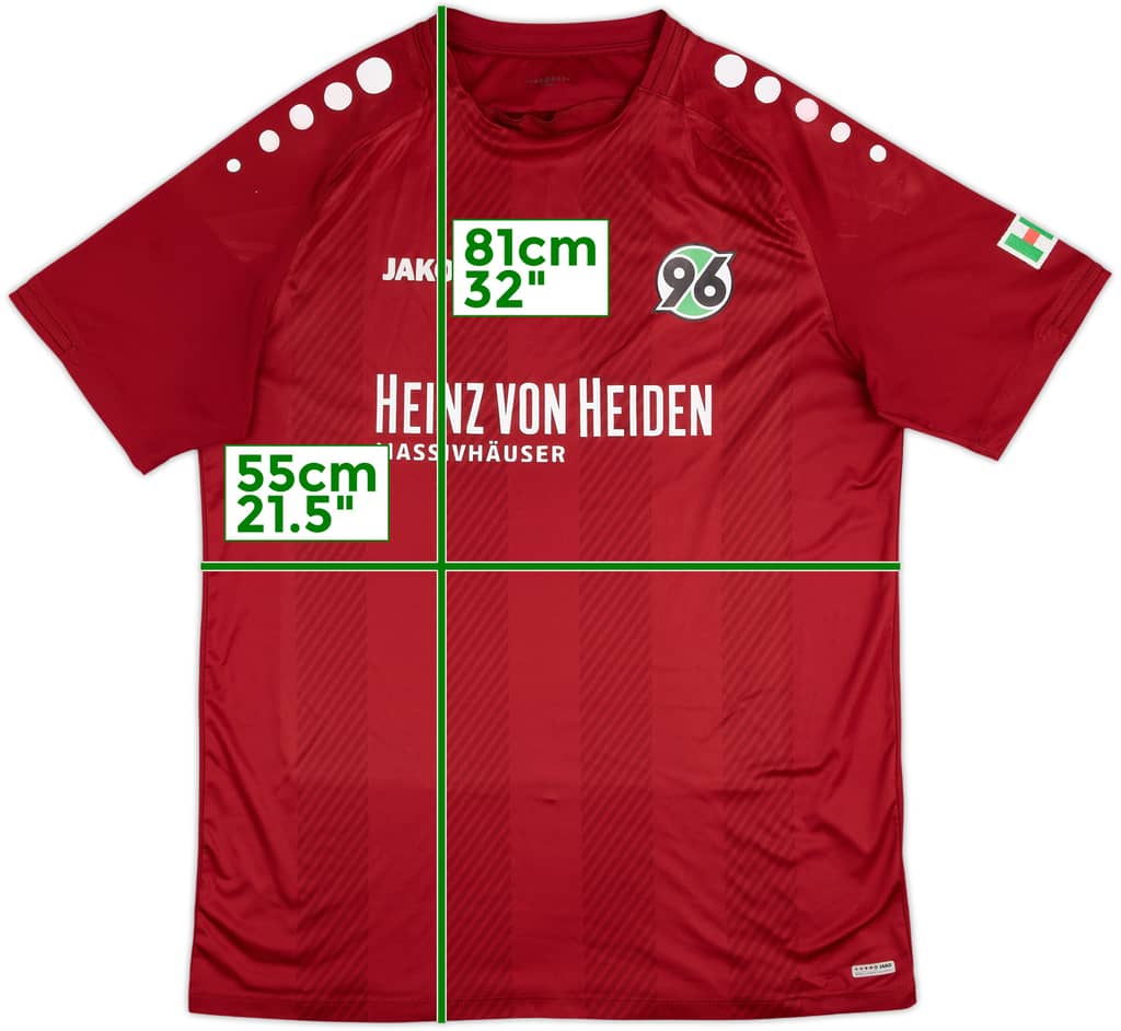 2018-19 Hannover 96 Home Shirt - 5/10 - (XL)