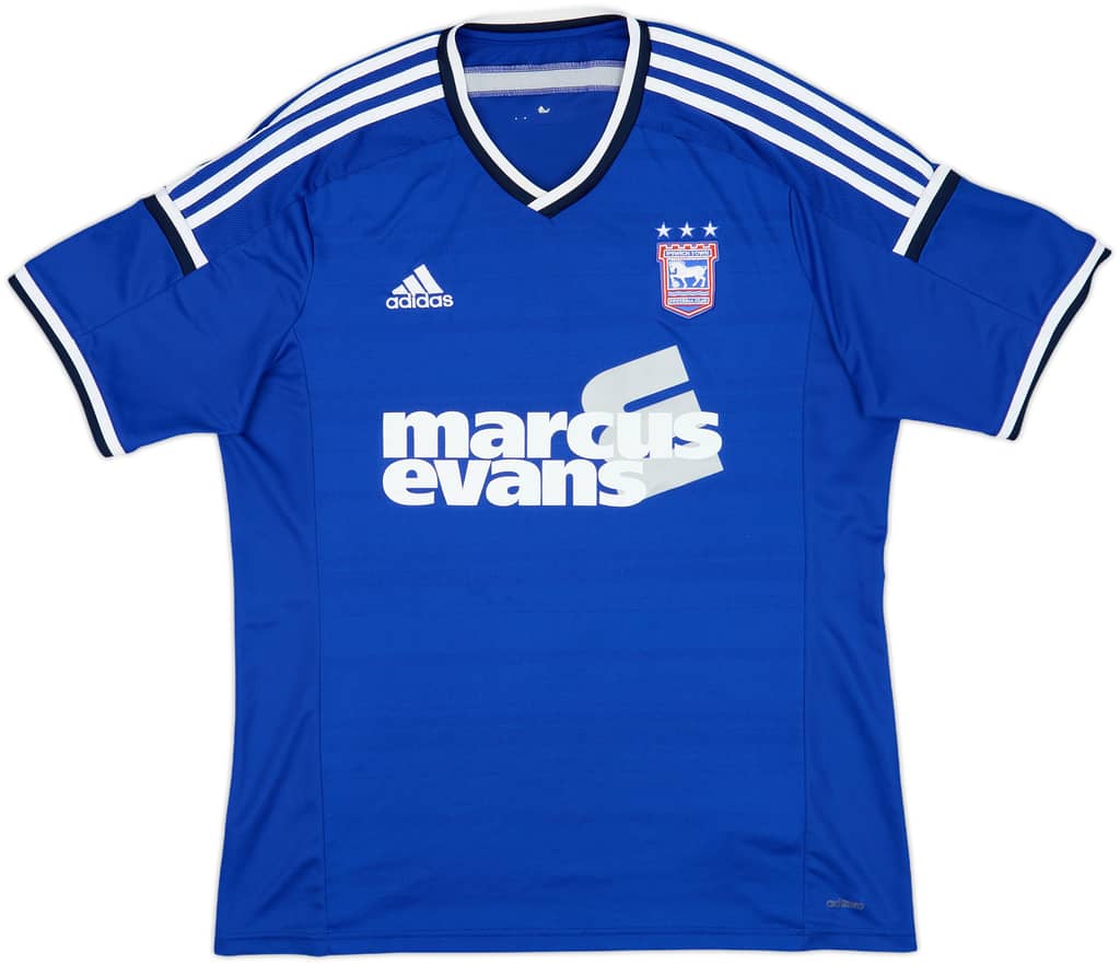 2014-15 Ipswich Home Shirt - 8/10 - (L)
