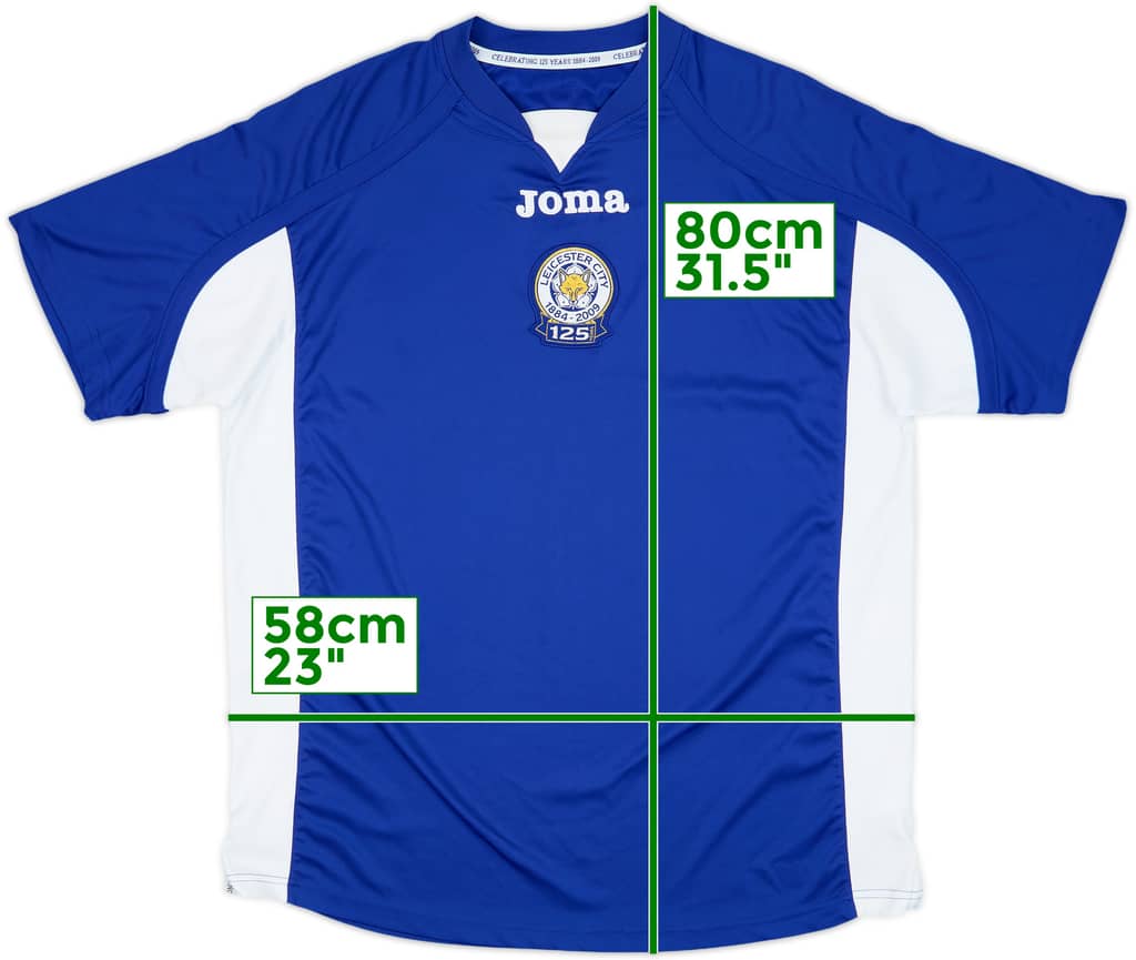 2009-10 Leicester '125 Years' Home Shirt - 8/10 - (XL)