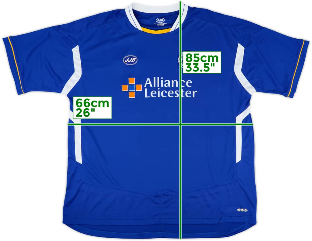 2005-06 Leicester Home Shirt - 8/10 - (3XL)
