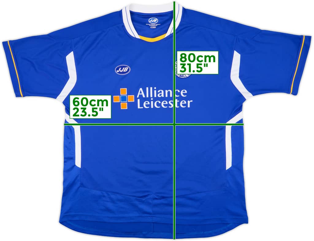 2005-06 Leicester Home Shirt - 8/10 - (XL)