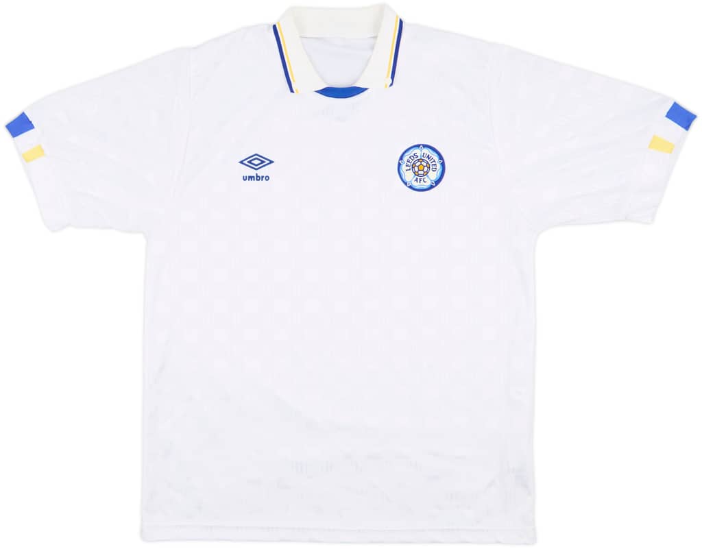 1988-90 Leeds United Home Shirt - 8/10 - (XL)