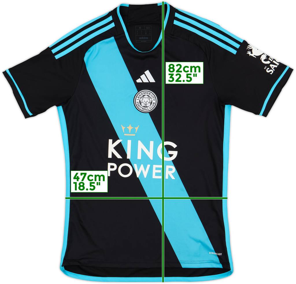 2023-24 Leicester Away Shirt - 9/10 - (M)