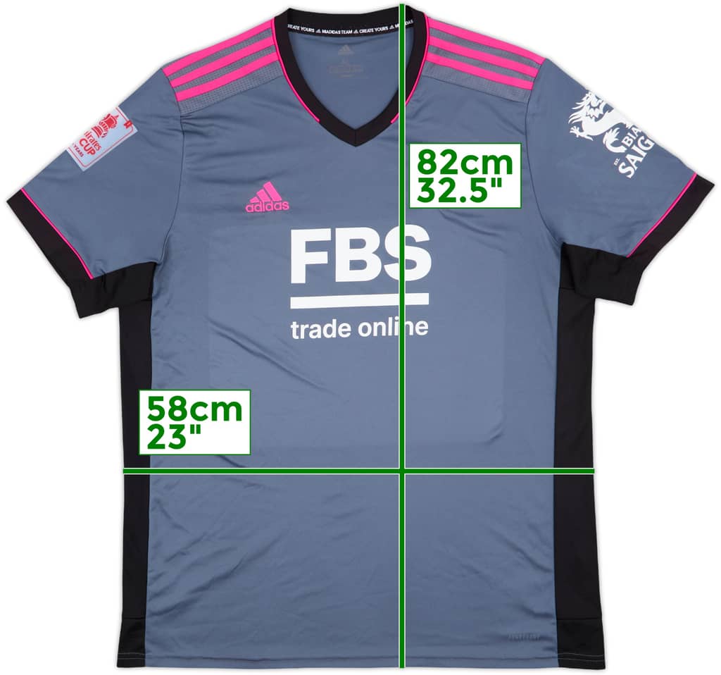 2021-22 Leicester Third Shirt - 8/10 - (XL)