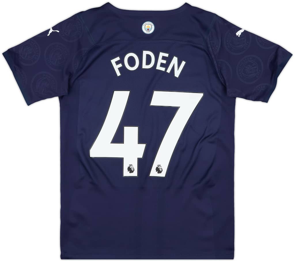 2021-22 Manchester City Authentic Third Shirt Foden #47 - 10/10 - (S)