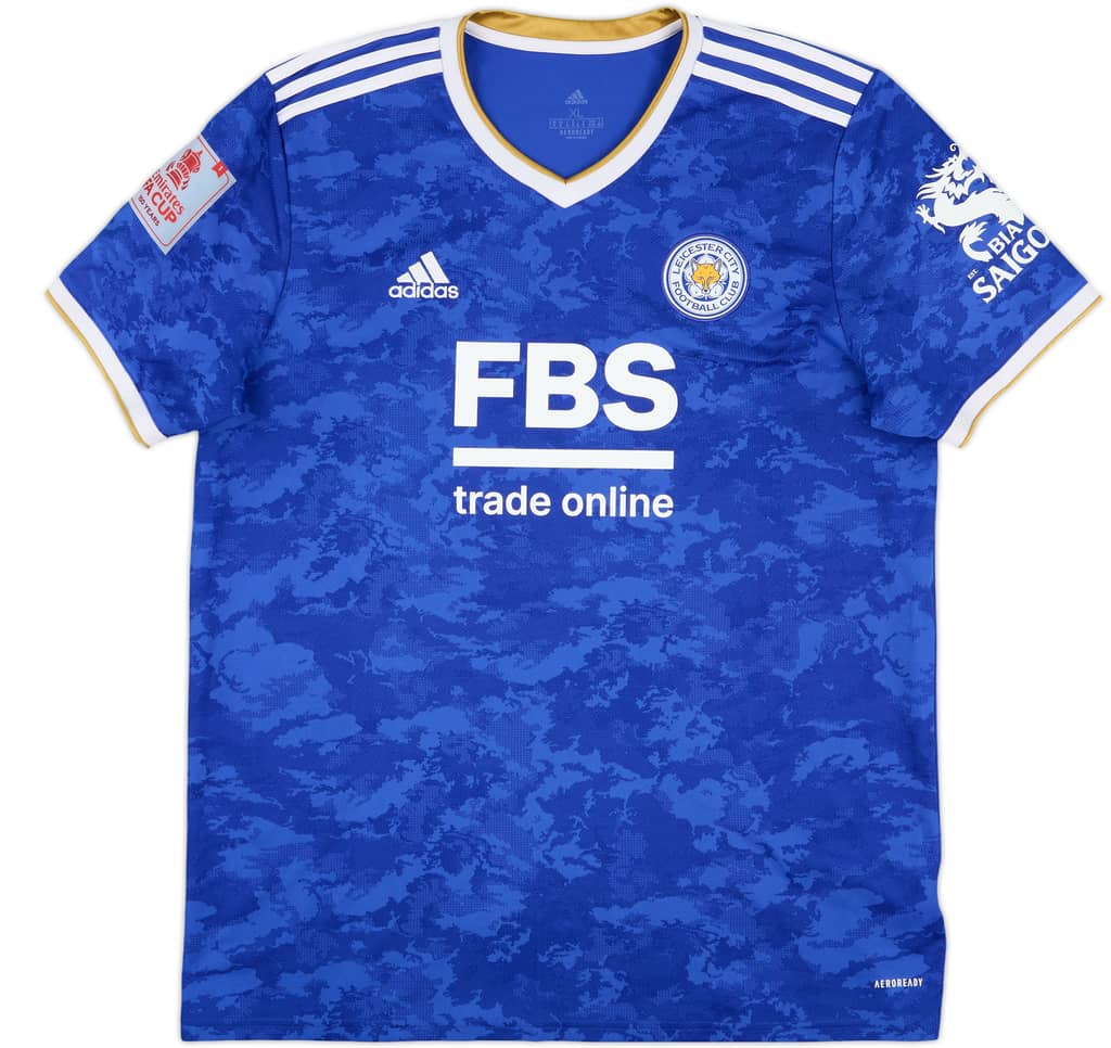 2021-22 Leicester Home Shirt - 8/10 - (XL)