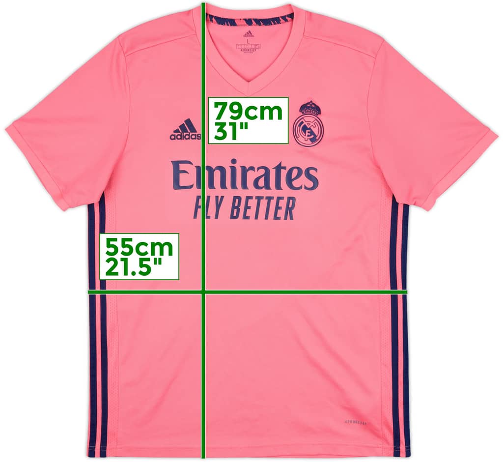 2020-21 Real Madrid Away Shirt - 9/10 - (L)
