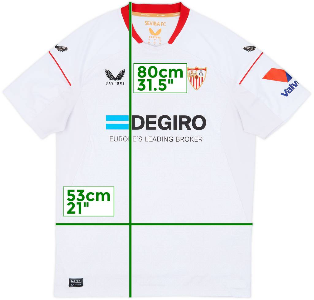 2022-23 Sevilla Home Shirt - 7/10 - (L)