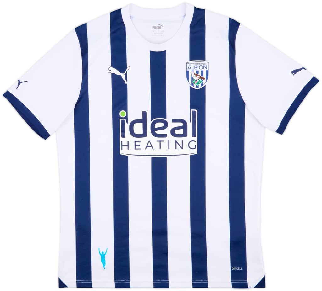 2023-24 West Brom Home Shirt - 10/10 - (L)