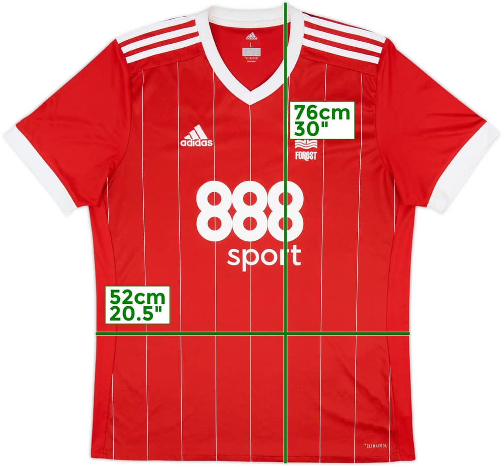 2017-18 Nottingham Forest Home Shirt - 9/10 - (L)