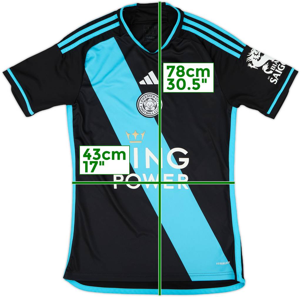 2023-24 Leicester Away Shirt - 10/10 - (S)