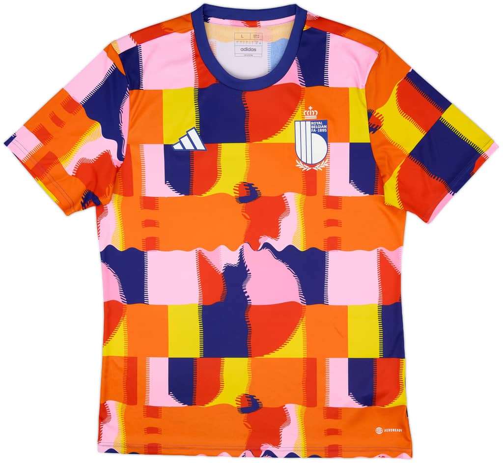 2022-24 Belgium adidas Training Shirt - 10/10 - (L)