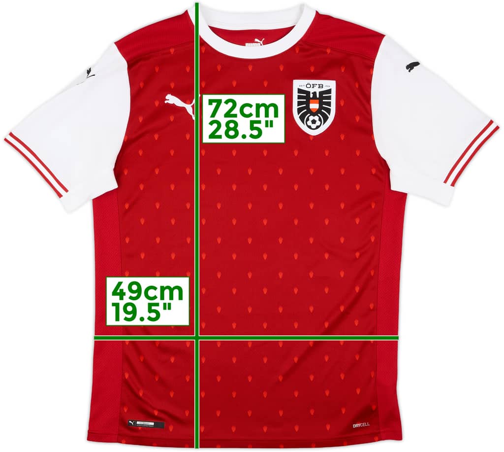 2020-22 Austria Home Shirt - 8/10 - (M)