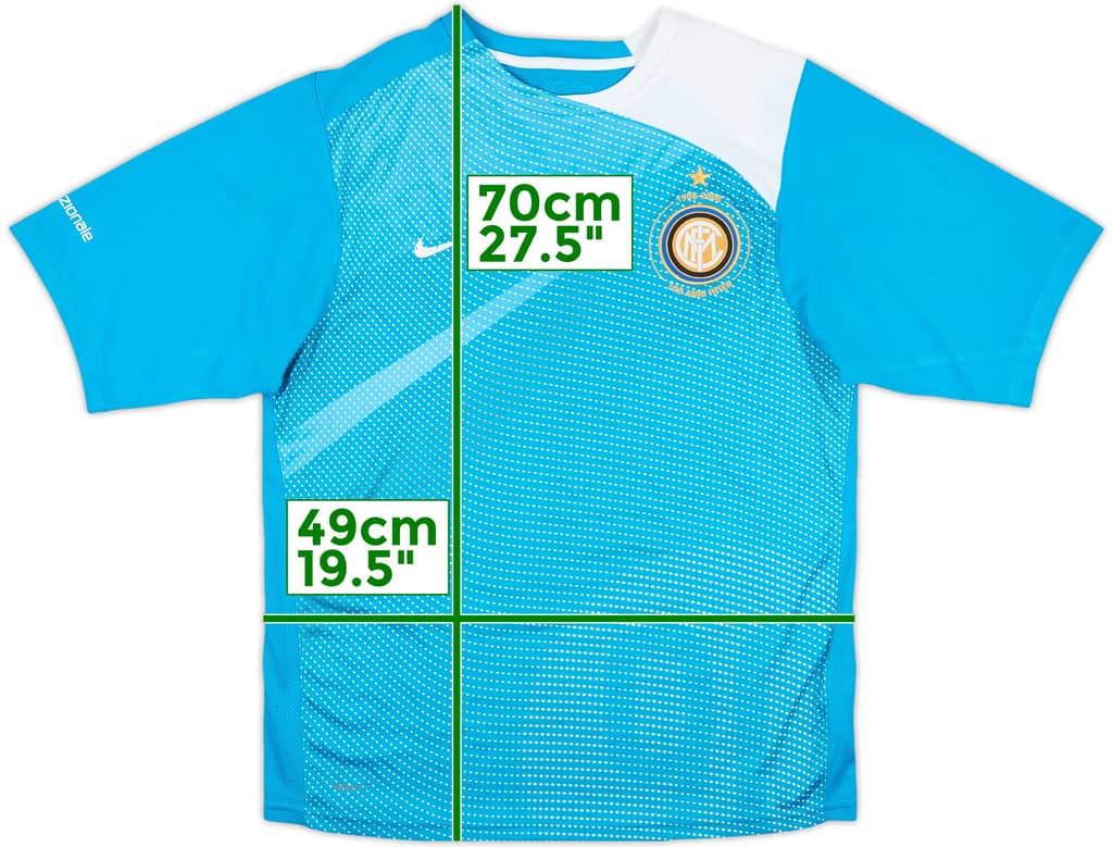 2007-08 Inter Milan Nike Training Shirt - 4/10 - (S)