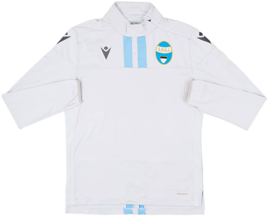 2019-20 SPAL Macron 1/4 Zip Training Top - 6/10 - (M)