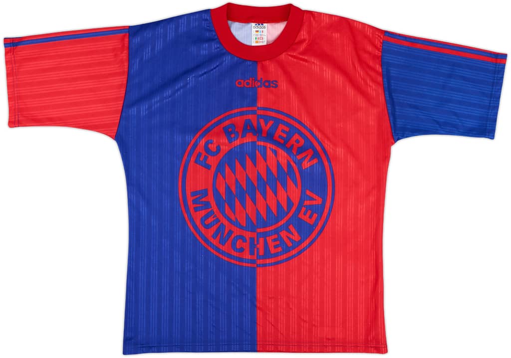1995-96 Bayern Munich adidas Training Shirt - 8/10 - (S)