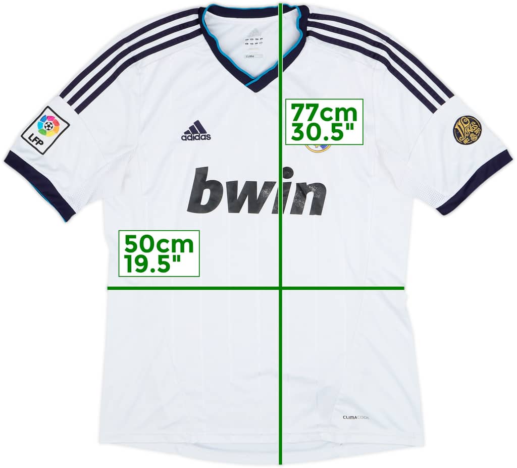 2012-13 Real Madrid Home Shirt - 5/10 - (L)