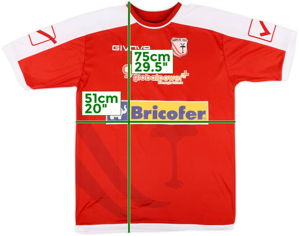 2020-21 Carpi Away Shirt - 9/10 - (L)