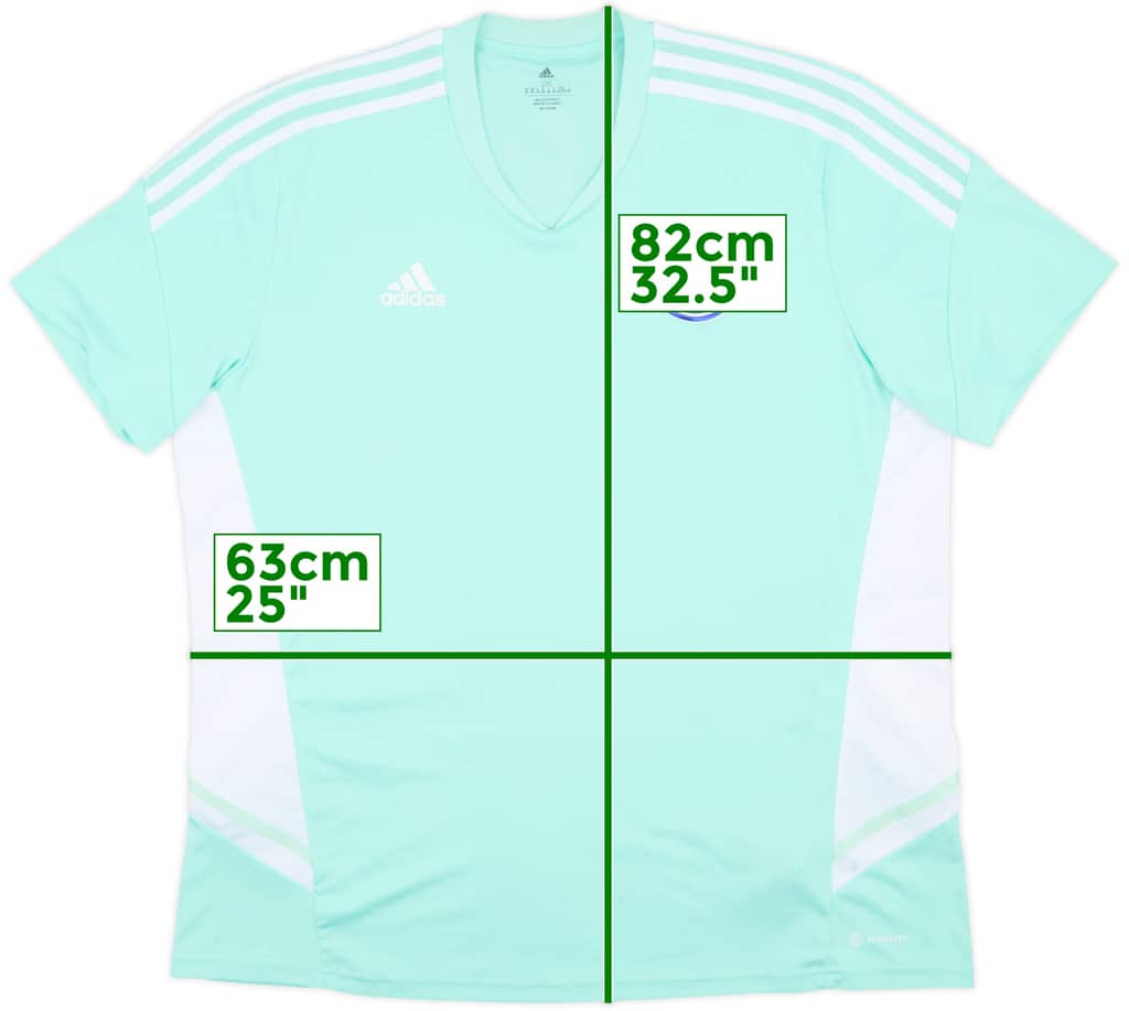 2022-23 Schalke adidas Training Shirt - 9/10 - (XXL)