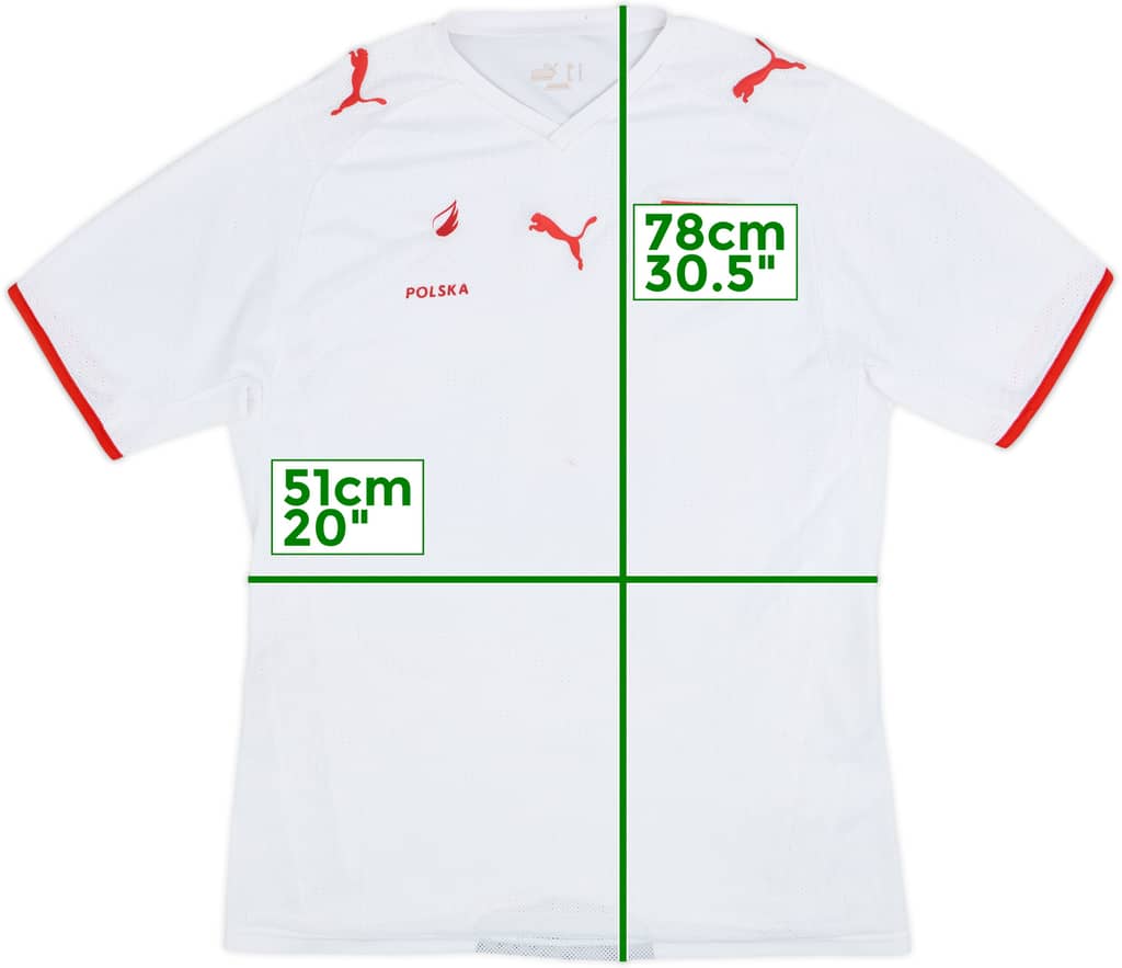 2008 Poland Home Shirt - 5/10 - (L)