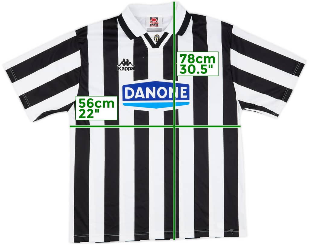 1994-95 Juventus Basic Home Shirt - 8/10 - (L)