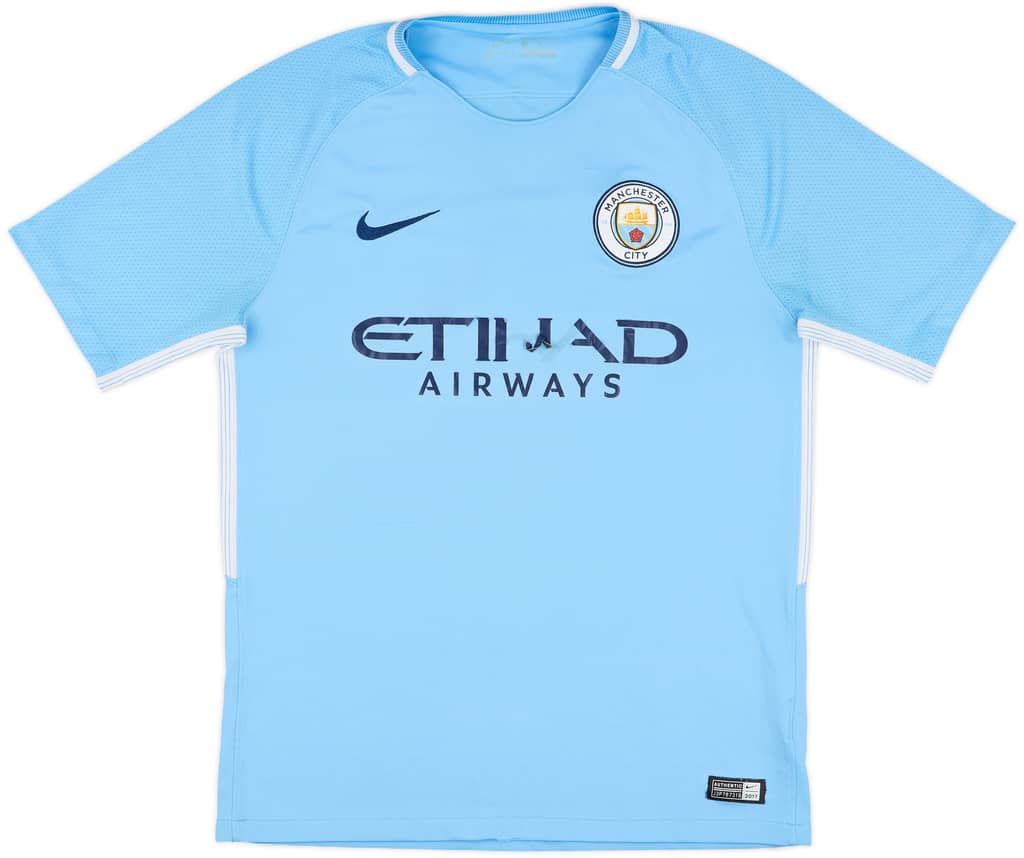 2017-18 Manchester City Home Shirt - 4/10 - (M)