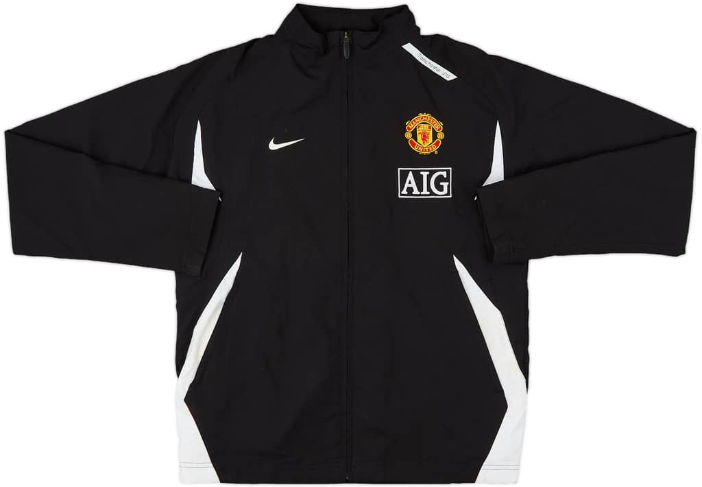 2007-08 Manchester United Nike Track Jacket - 8/10 - (M)
