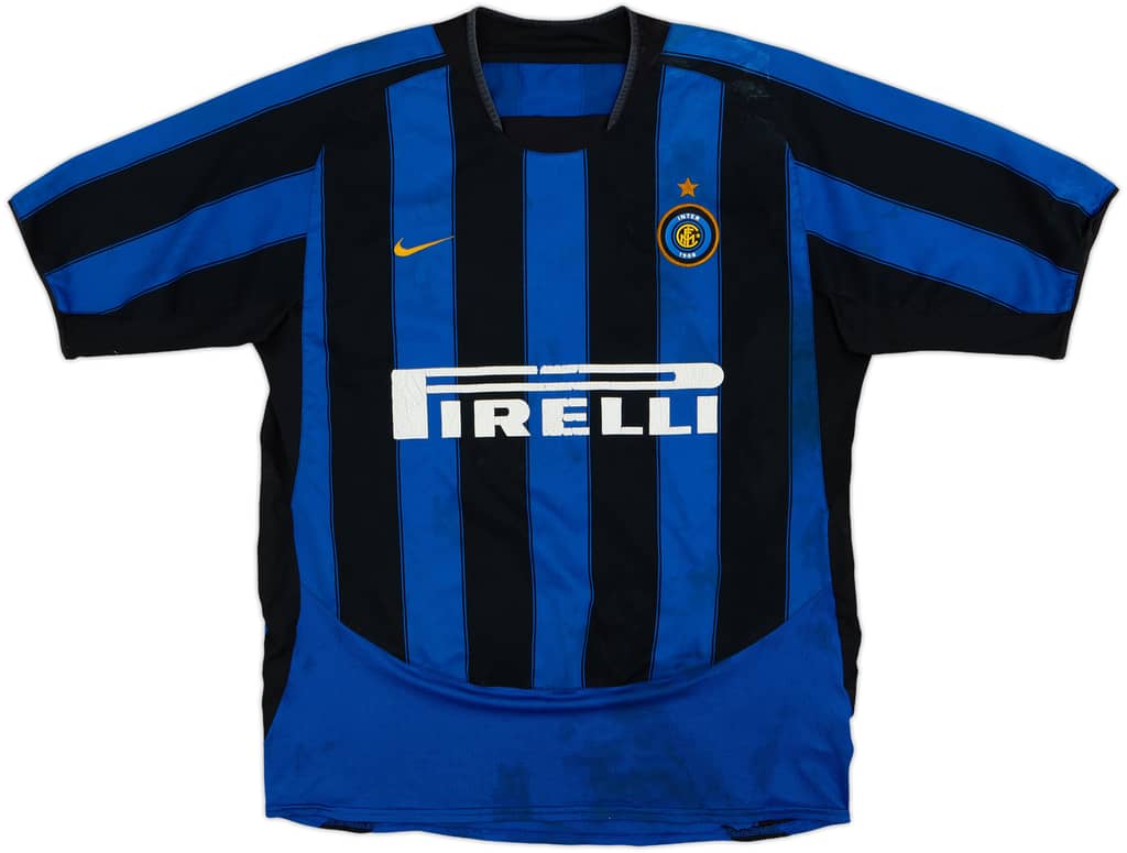 2003-04 Inter Milan Home Shirt - 5/10 - (XL)