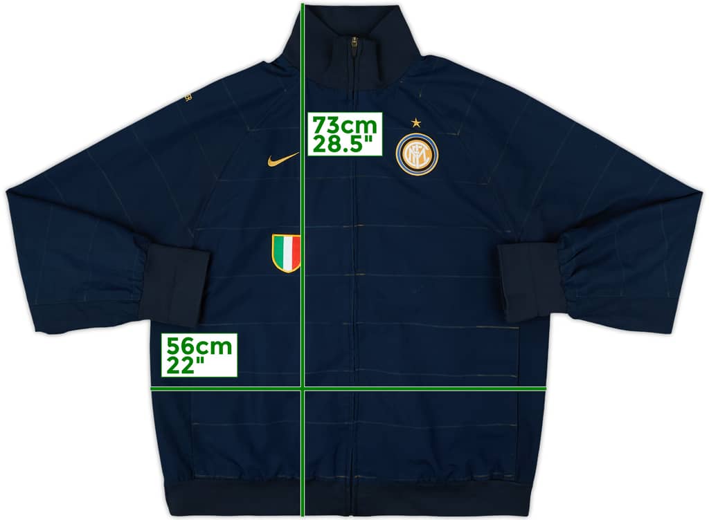 2008-09 Inter Milan Nike Track Jacket - 6/10 - (XL)