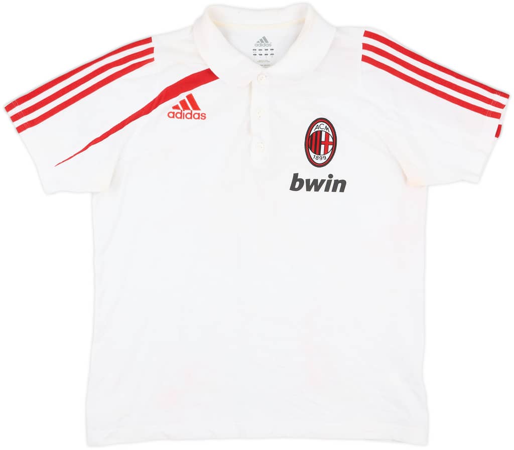 2009-10 AC Milan adidas Polo Shirt - 4/10 - (S)