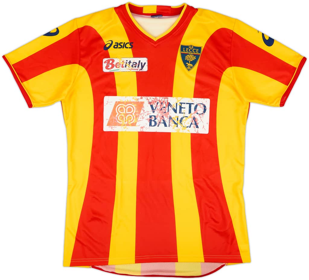 2010-11 Lecce Home Shirt - 4/10 - (XL)