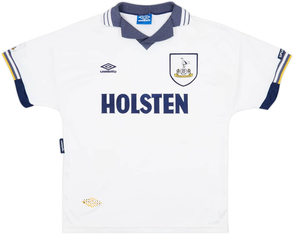 1993-95 Tottenham Home Shirt - 5/10 - (L)