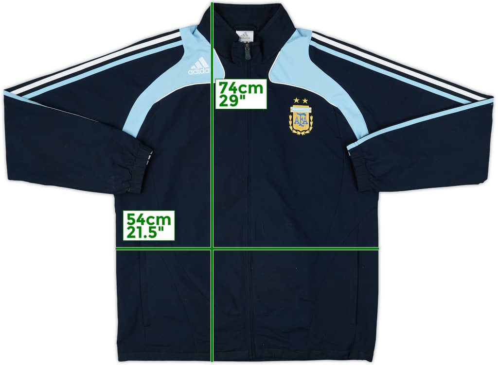 2008-10 Argentina adidas Track Jacket - 8/10 - (L)