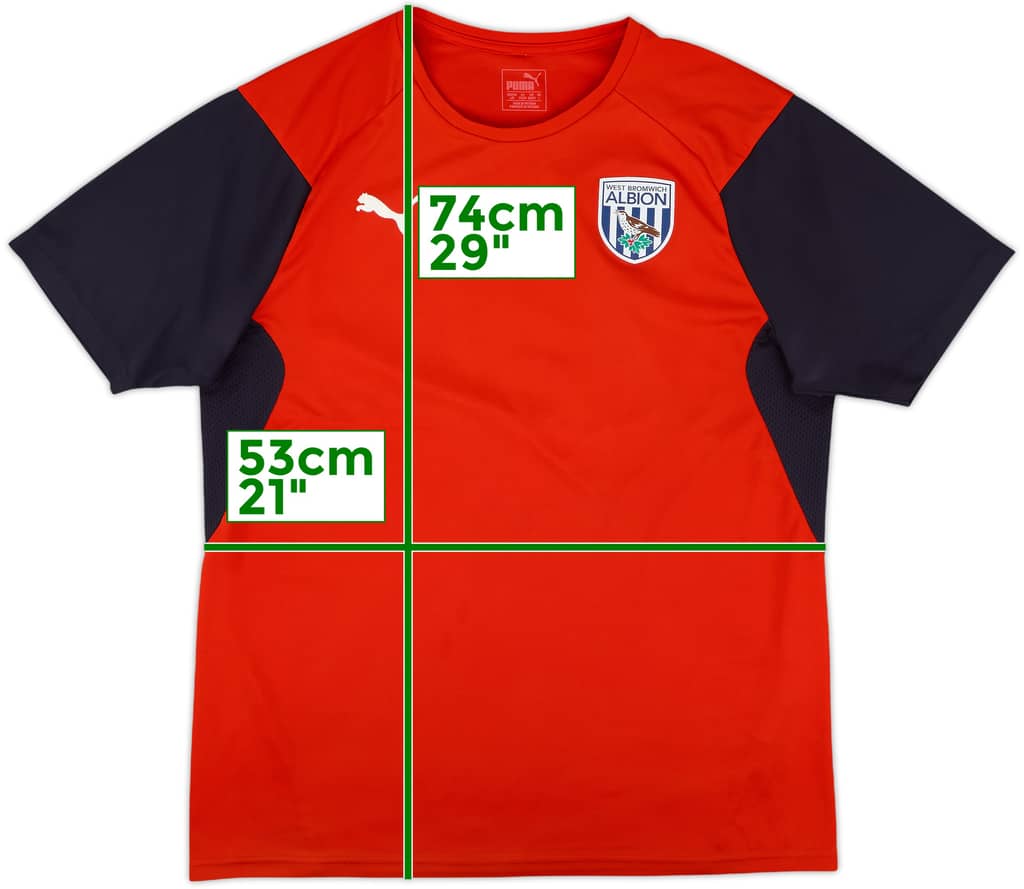 2018-19 West Brom Puma Training Shirt - 8/10 - (L)