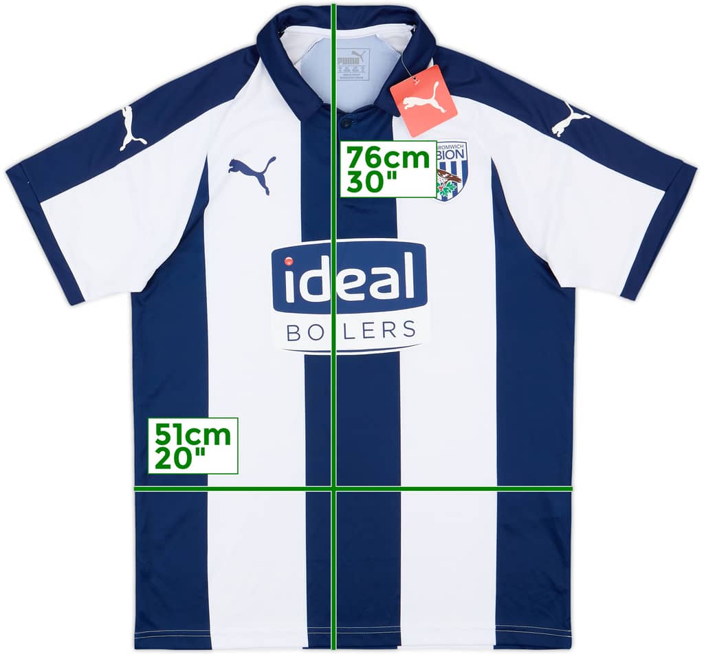 2018-19 West Brom Home Shirt (M)