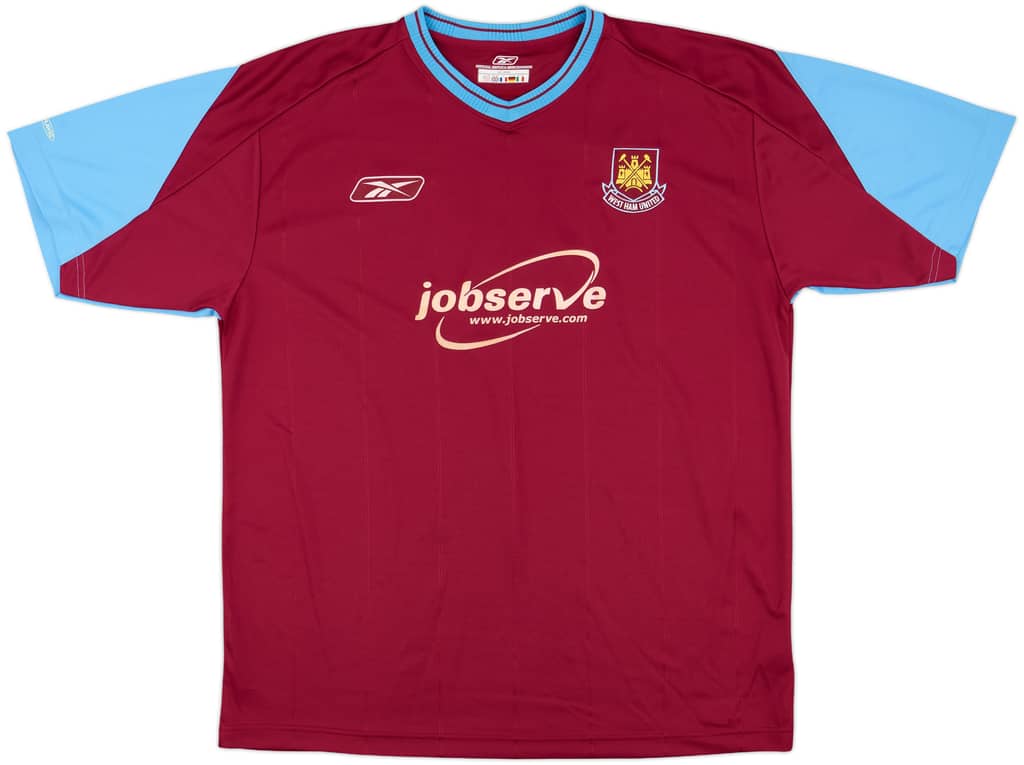 2003-05 West Ham Home Shirt - 8/10 - (L)