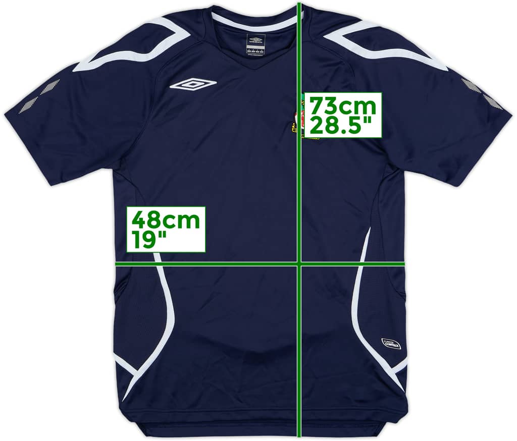 2008-09 Wrexham Umbro Training Shirt - 9/10 - (S)