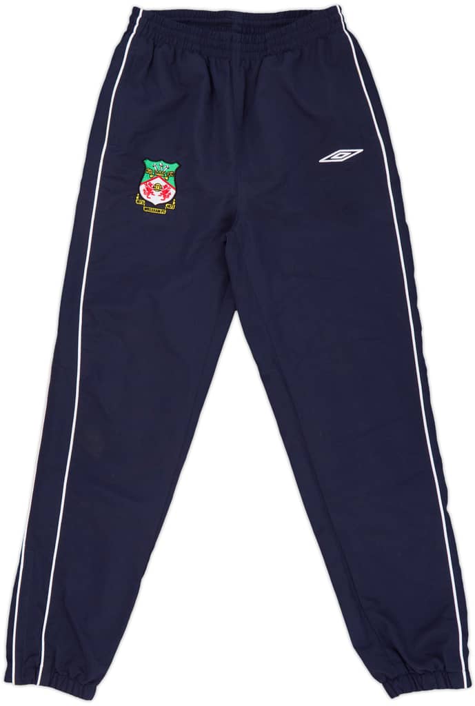 2008-09 Wrexham Umbro Track Pants/Bottoms - 8/10 - (XL.Boys)