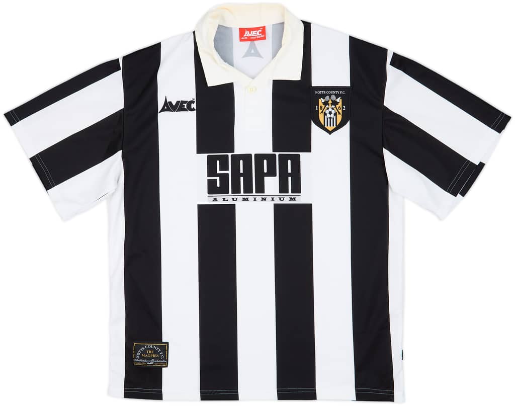 1997-98 Notts County Home Shirt - 8/10 - (M)