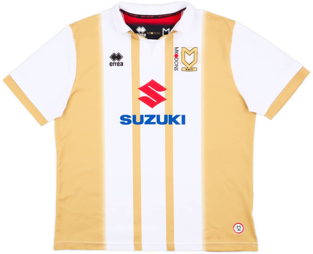 2018-19 MK Dons Home Shirt - 9/10 - (XS)
