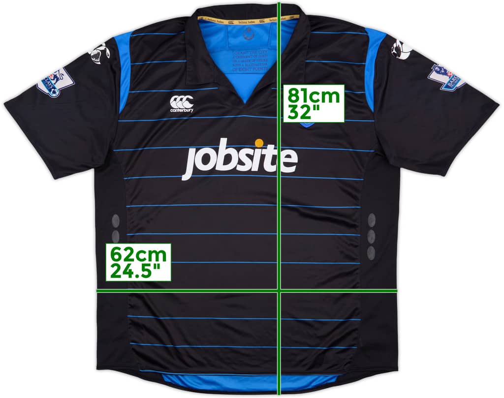 2009-10 Portsmouth Third Shirt - 7/10 - (XXL)