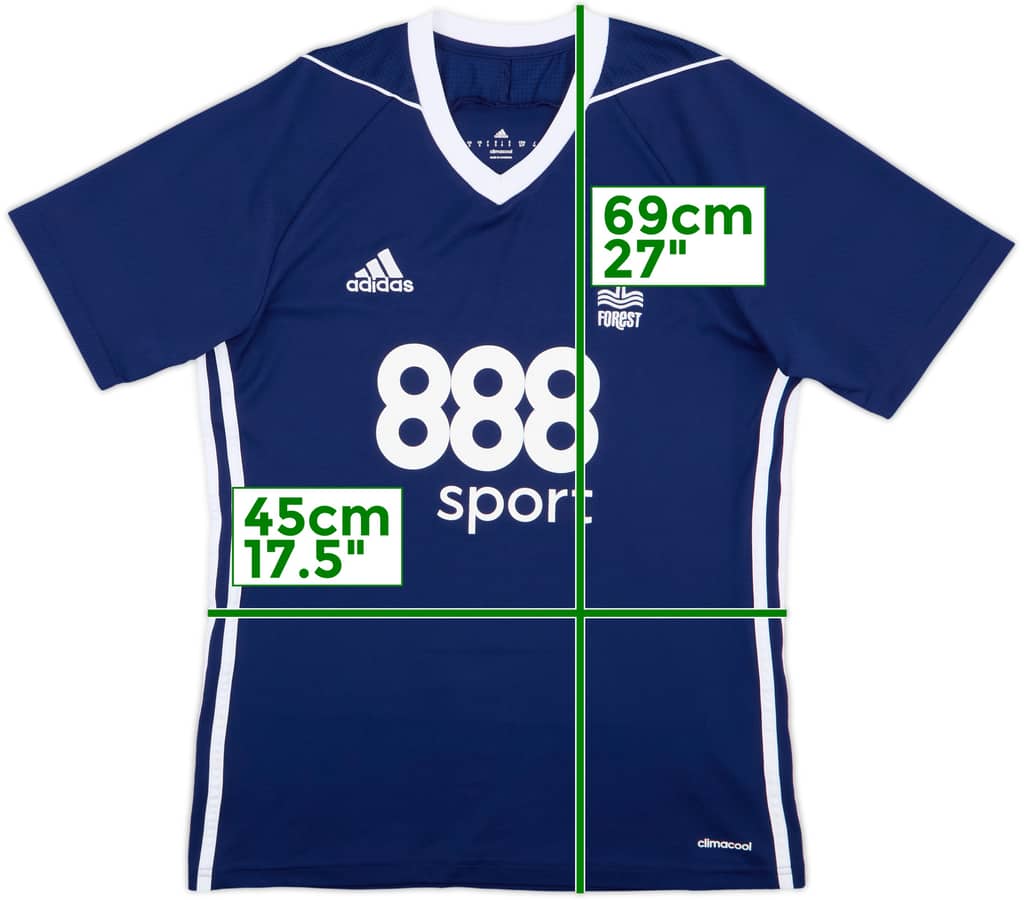 2017-18 Nottingham Forest Away Shirt - 7/10 - (S)