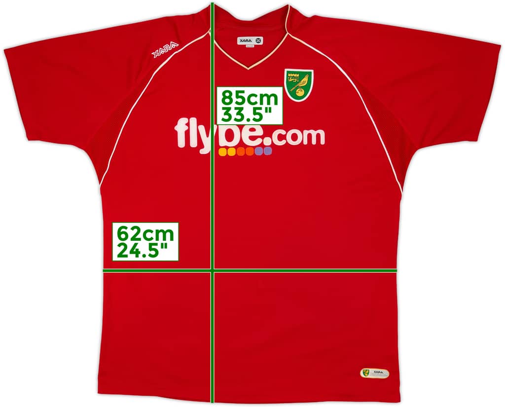 2007-08 Norwich Away Shirt - 8/10 - (3XL)