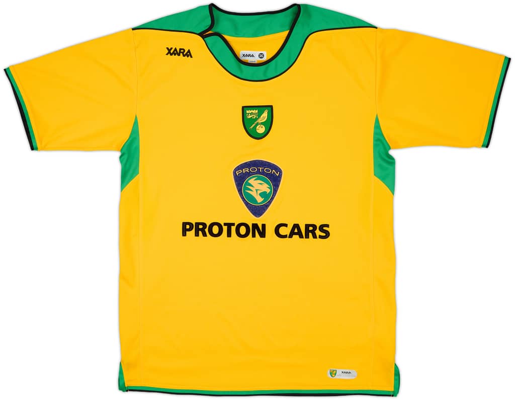 2005-06 Norwich Home Shirt - 9/10 - (M)