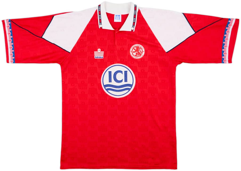 1992-94 Middlesbrough Home Shirt - 8/10 - (M)
