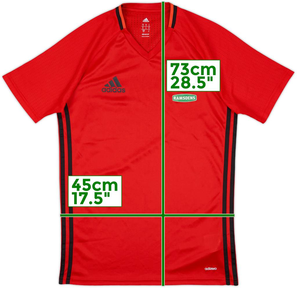2016-17 Middlesbrough adidas Training Shirt - 10/10 - (S)