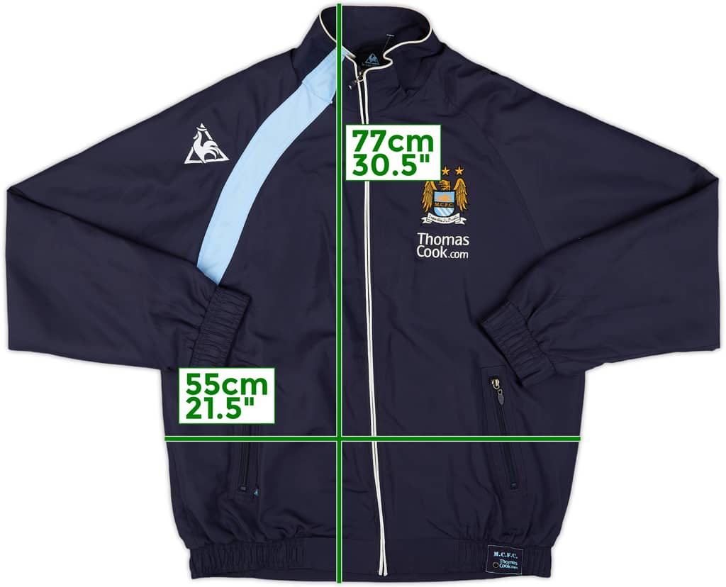 2008-09 Manchester City Le Coq Sportif Track Jacket - 7/10 - (M)