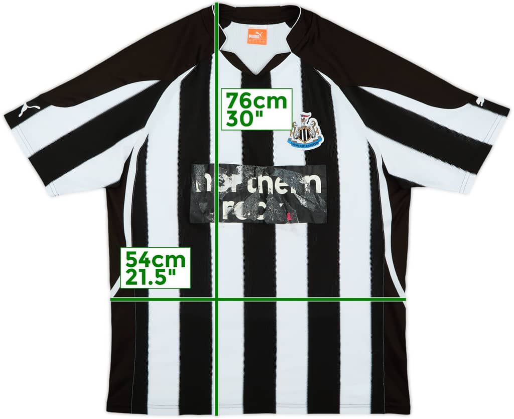 2010-11 Newcastle Home Shirt - 3/10 - (L)