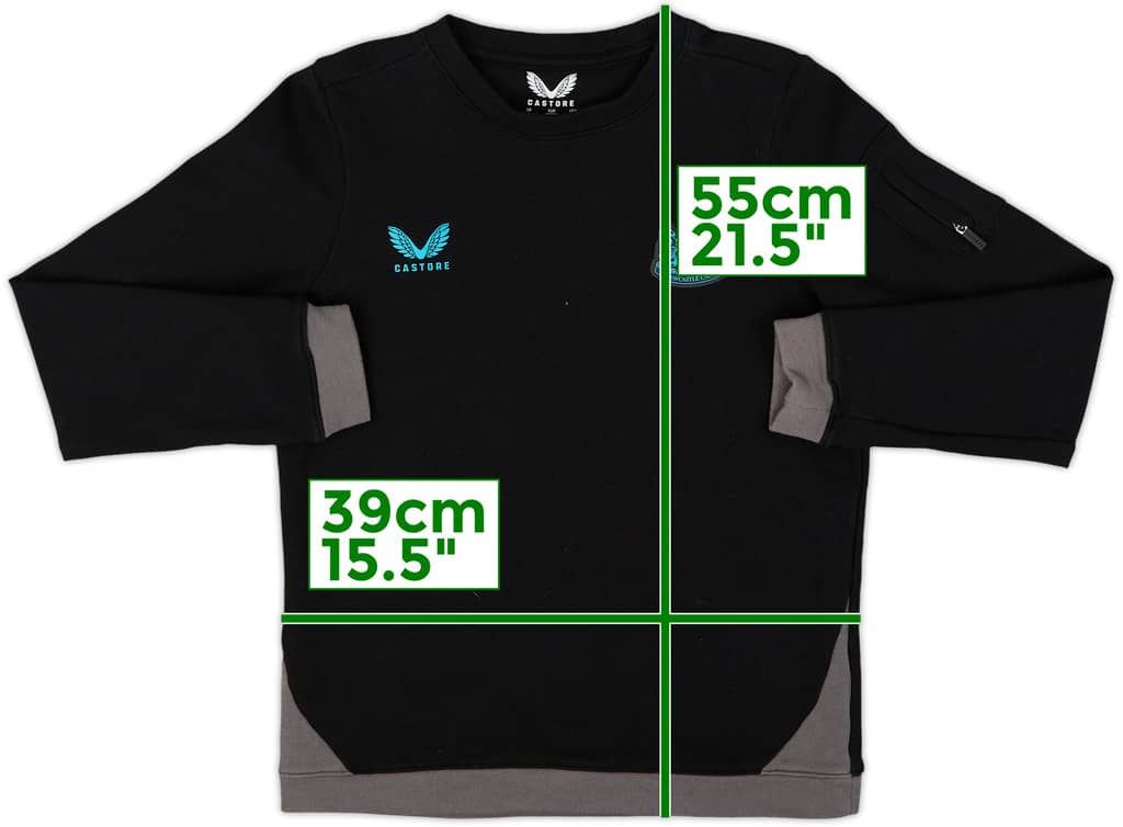 2023-24 Newcastle Castore Sweat Top - 9/10 - (L.Boys)