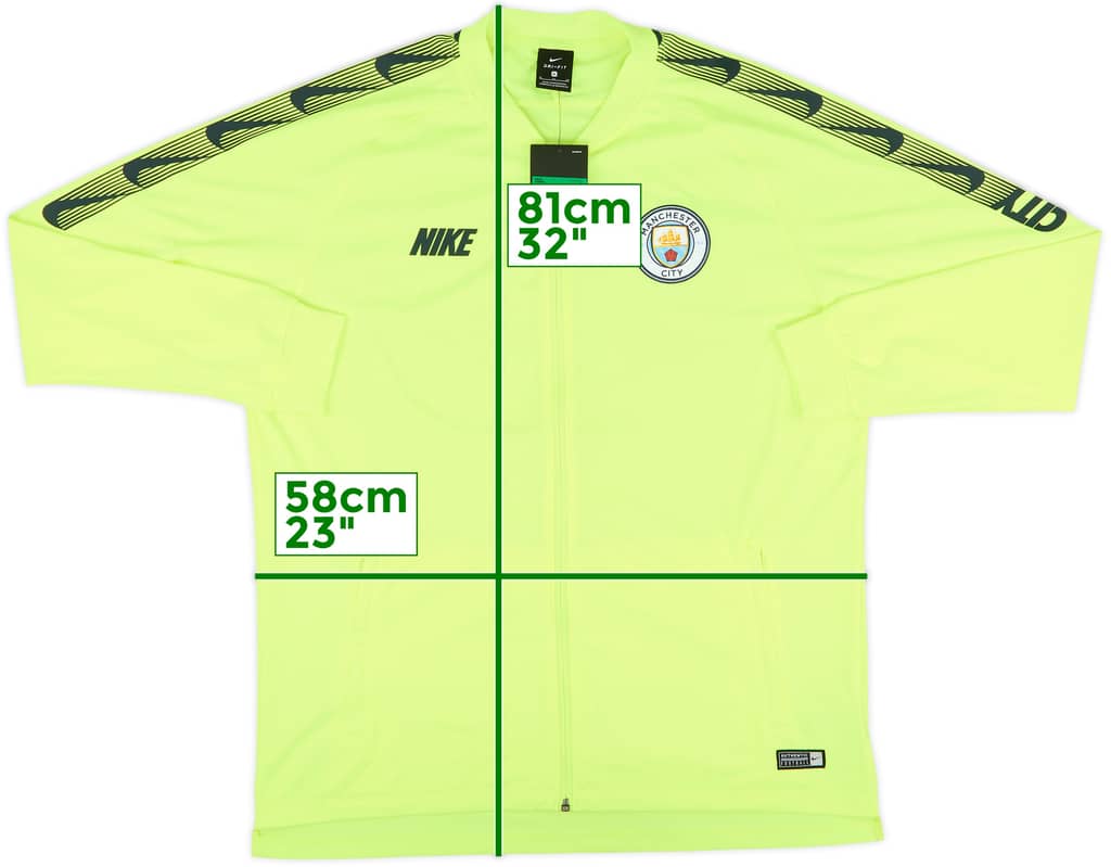 2018-19 Manchester City Nike Track Jacket (XL)